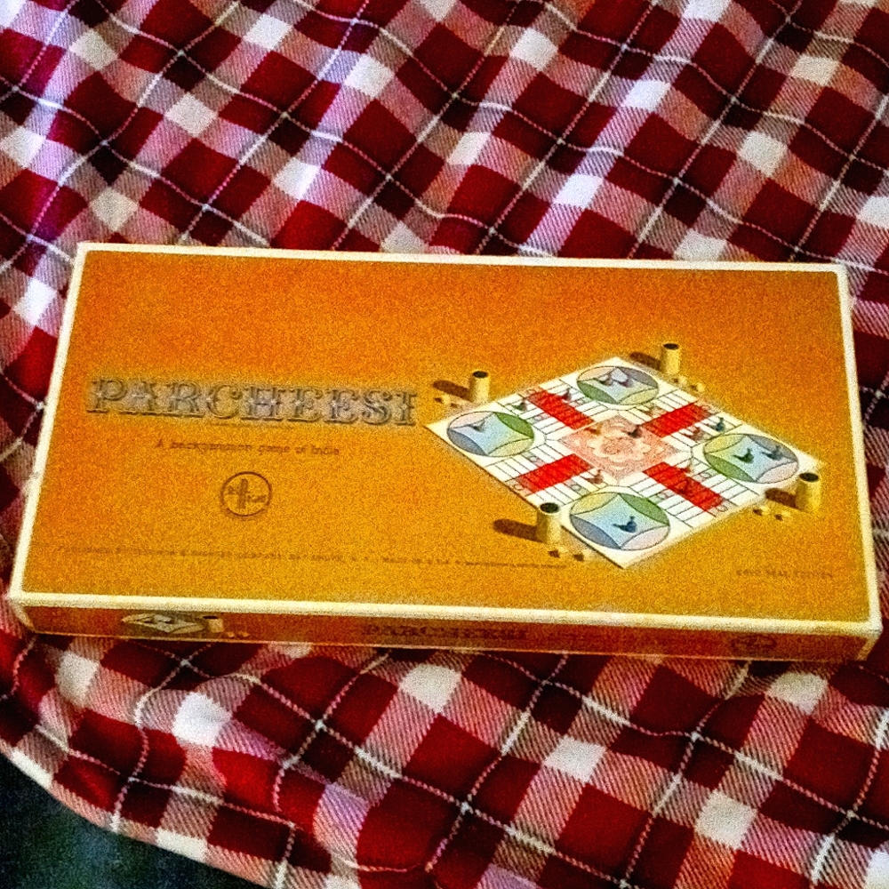 *PRICEDROP!* Parcheesi-A backgammon game of India (No.2) GOLD EDT.©1959-67